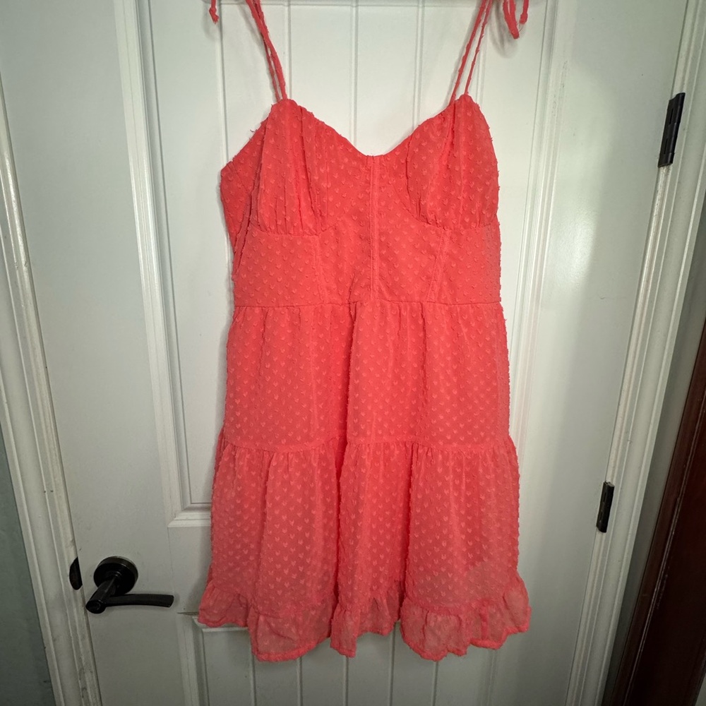 Wild Fable Vibrant Coral Dress